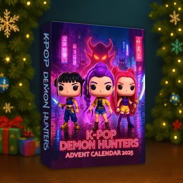 🔥Last Day 50% OFF -🎄Kpop Demon Hunters Advent Calendar 2025