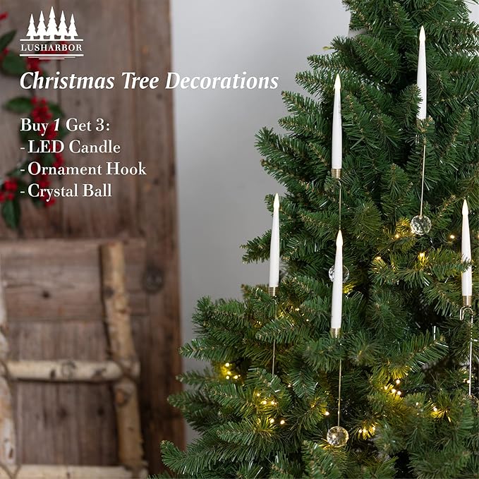 (🎄Early Christmas Sale - 49% OFF) ✨️Remote Control Christmas Tree Candles