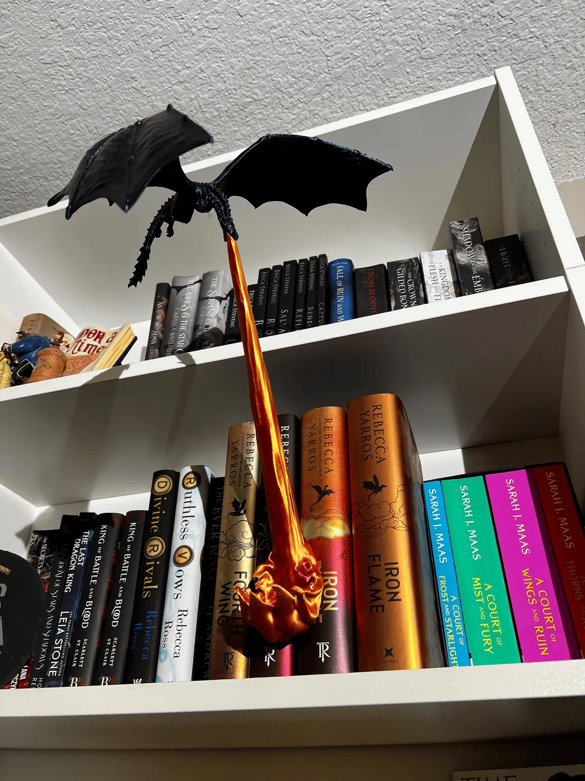 🔥Halloween Sale !!! [70% OFF] -Dragon Flame Book Nook❤️BUY 2 FREE SHIPPING