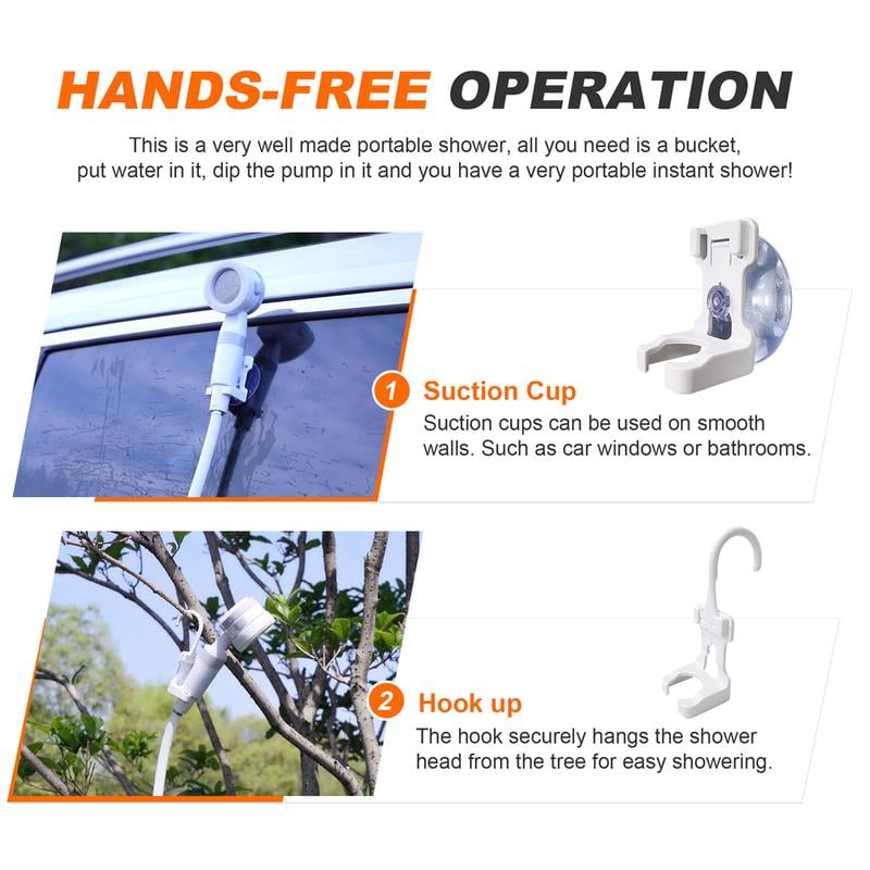 🔥Last Day Promotion 70% OFF🔥Portable Camping Shower