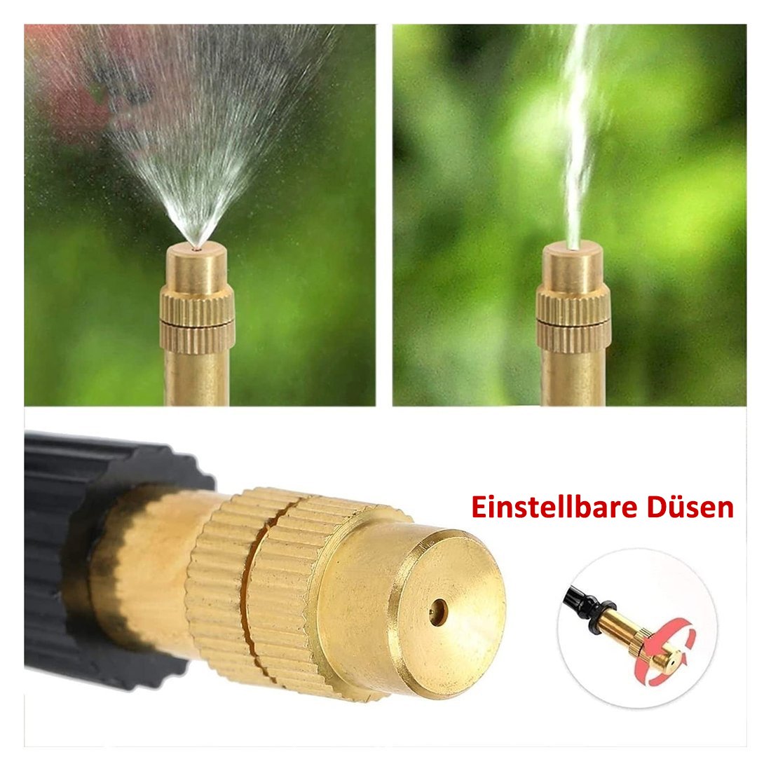 🔥Preachtent™ Automatisches Bewässerungssystem mit Nebelkühlung