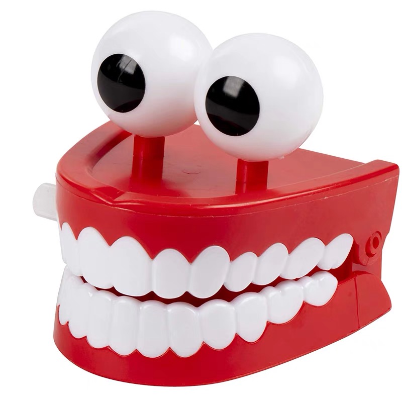 (🎄Early Christmas Sale- 49% OFF) Chattering Teeth Wind Up Toy