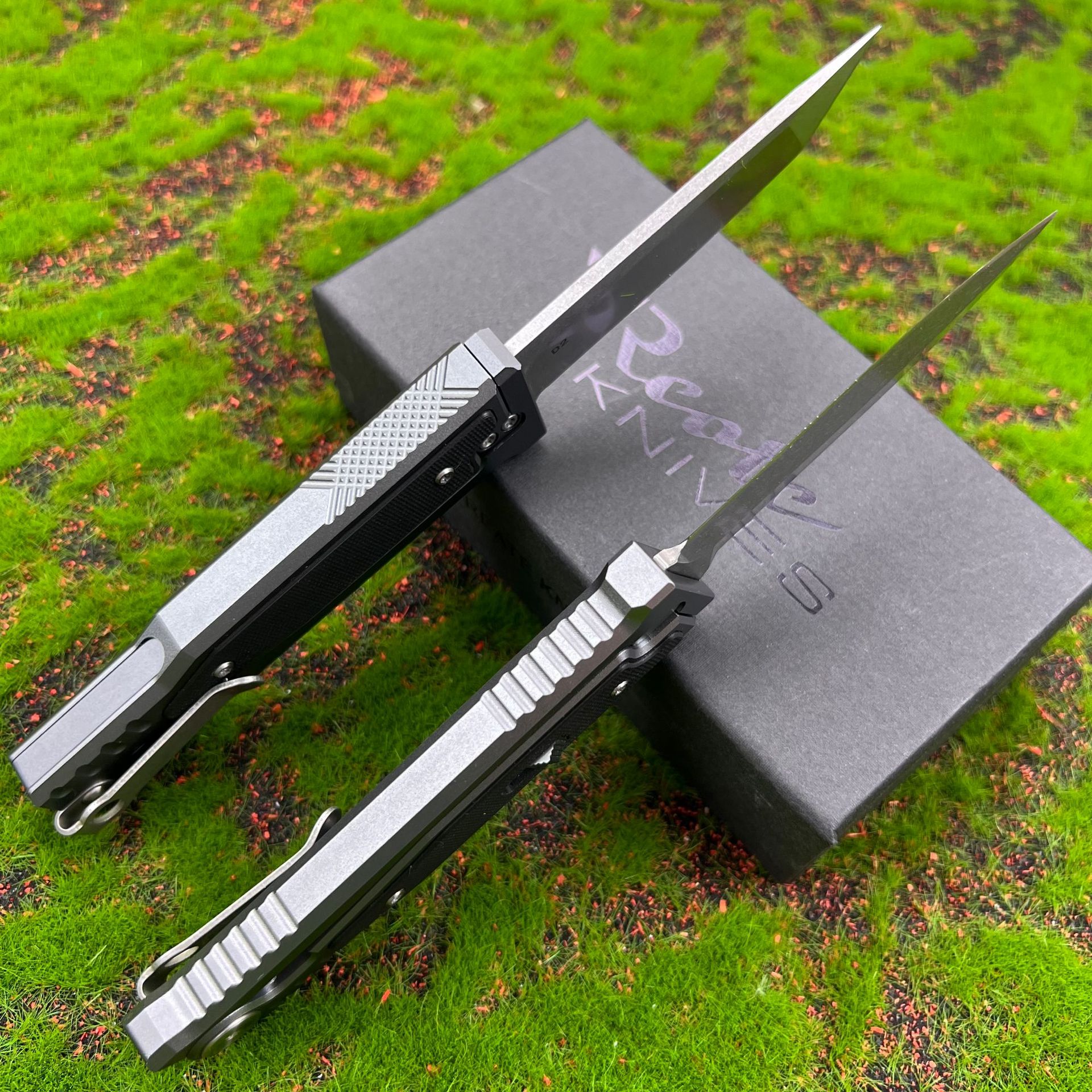 Aviation aluminum alloy Rite gravity knife D2 steel
