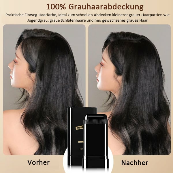 🔥LETZTER TAG 49 % RABATT👍🏻Tragbarer Haarfärbekamm für die Abdeckung grauer Haare