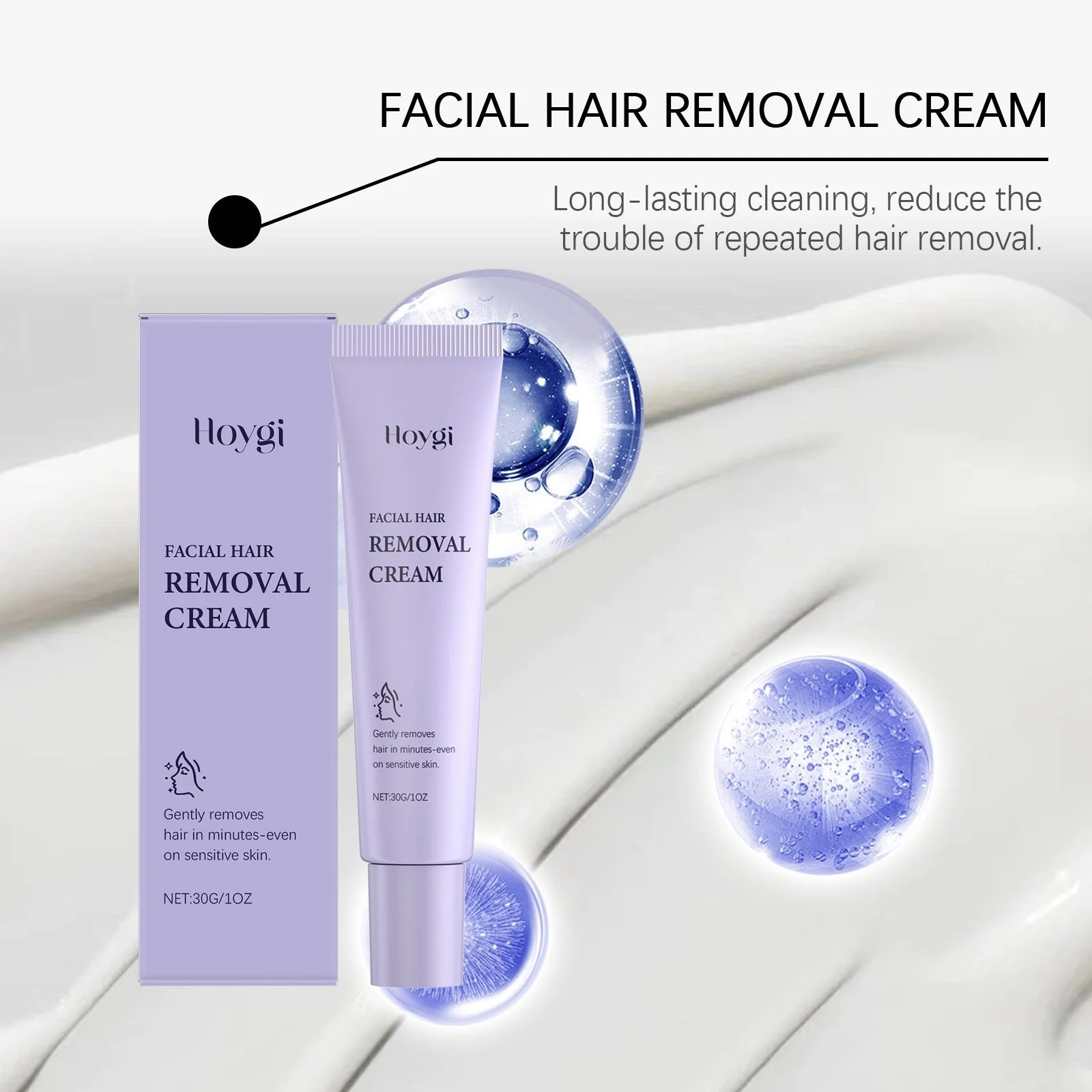 🎁TikTok Last Day Sale - 70% OFF🔥Gentle and Painless Facial Hair Removal Cream