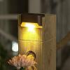 LED Solar Lamp Path Staircase Outdoor Waterproof Wall Light