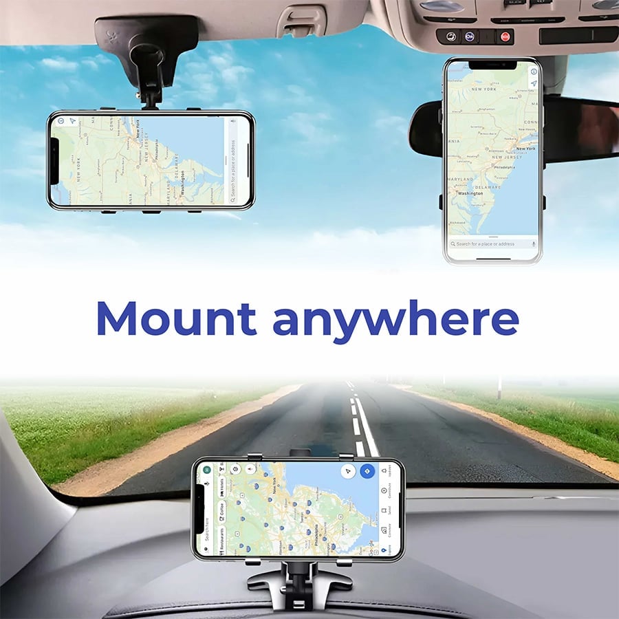 ⏳ Flash Sale: 49% Off - 🔥 Universal 360° Dashboard Phone Holder