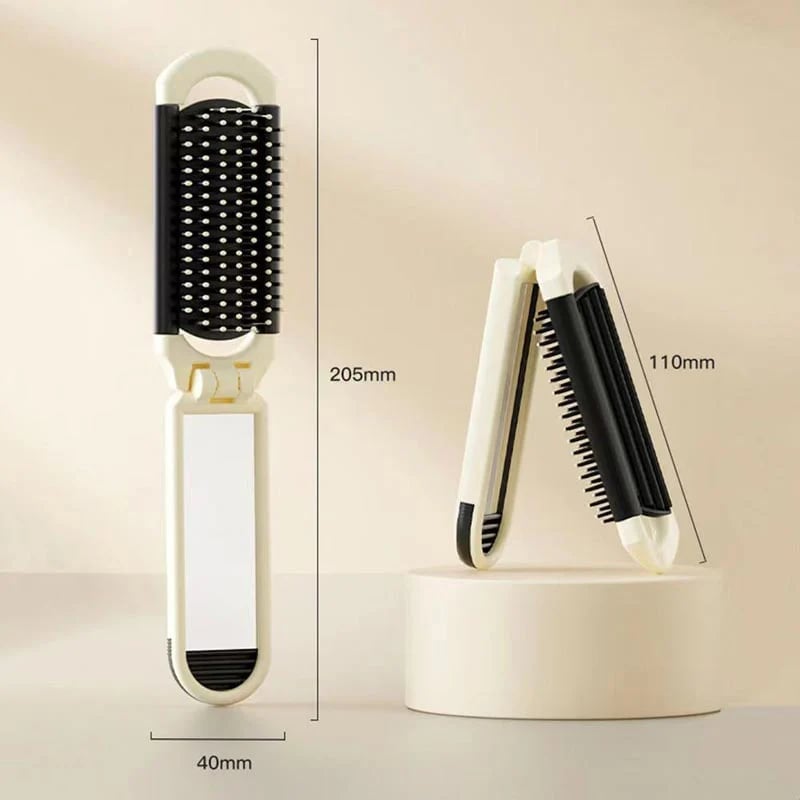🍂TikTok Fall Mega Sale - 70% OFF🎉Portable Mini Air Cushion Comb with Removable Mirror