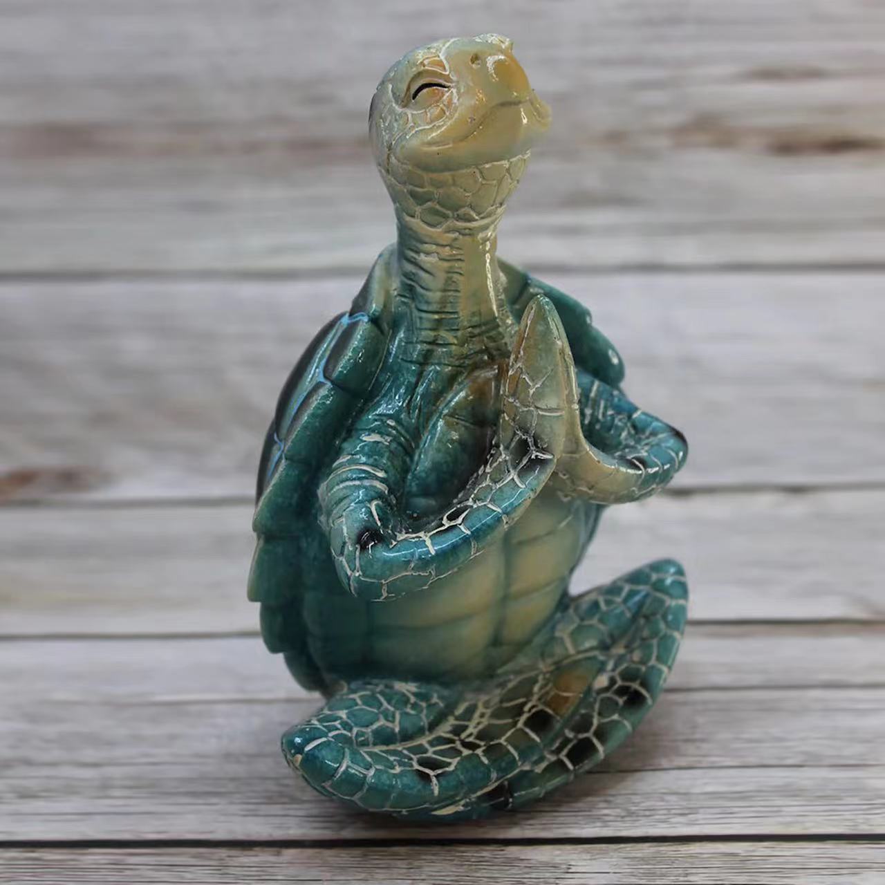 ⚡⚡Last Day Promotion 48% OFF - Sea Turtle Yoga Statue Sea Turtle Meditation Home Decor