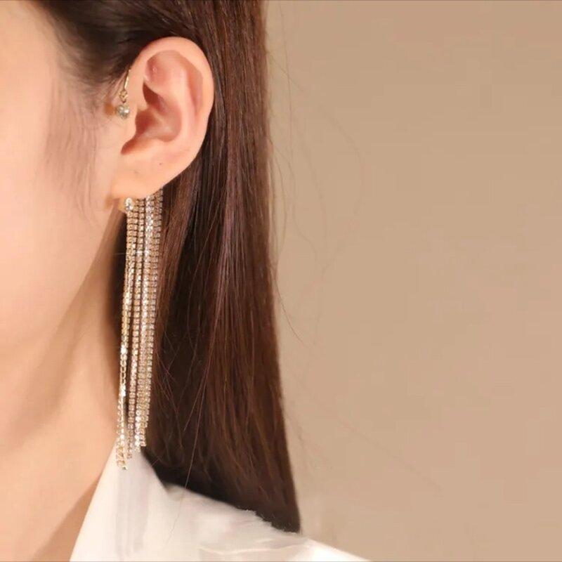(🎅Early Christmas Sale- 49% OFF)Sparkling Diamond Tassel Earrings ✨BUY 2 FREE SHIPPING