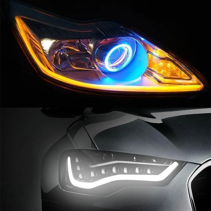 (Mother's Day Promotion- 50% OFF) Universal Car DRL LED Strip