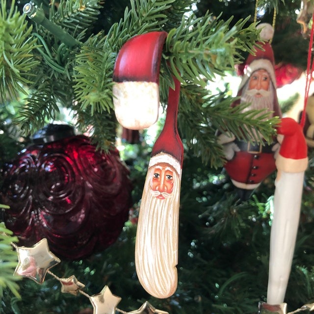 🔥LAST DAY🔥 [Early Christmas Promotion] !!! - Curly Fork Santa Christmas Ornament