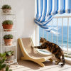 X Sisal Cat Scratcher & Bed: Artisan Craftsmanship, Redefining Feline Comfort Aesthetics