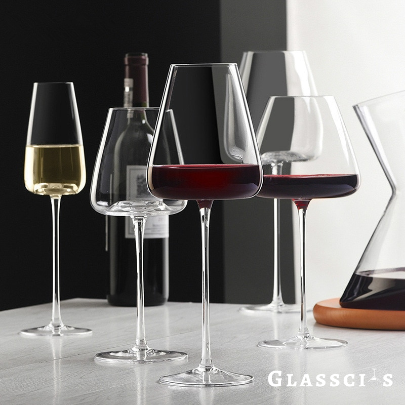 Ultra Thin Flat Bottom Wine Glasses