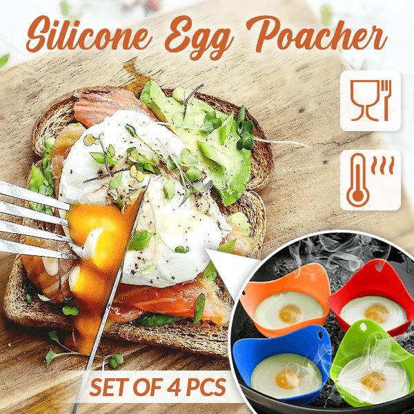 (🔥Last Day Promo - 70% OFF🔥) Easy Silicone Egg Poacher, Buy 3 Get 3 Free