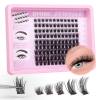 100Pcs Self Adhesive Lash Clusters, No glue, not bond needed!