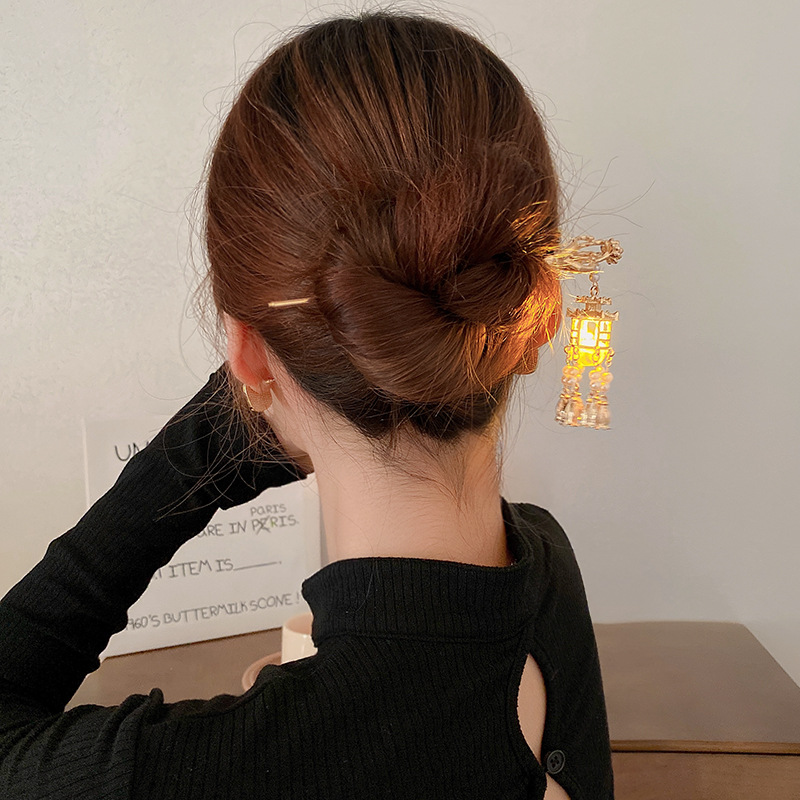(🎉EARLY NEW YEAR SALE - 49% OFF)🔥Palace Lantern Hairpin Clips🔥BUY 2 GET FREE SHIPPPING