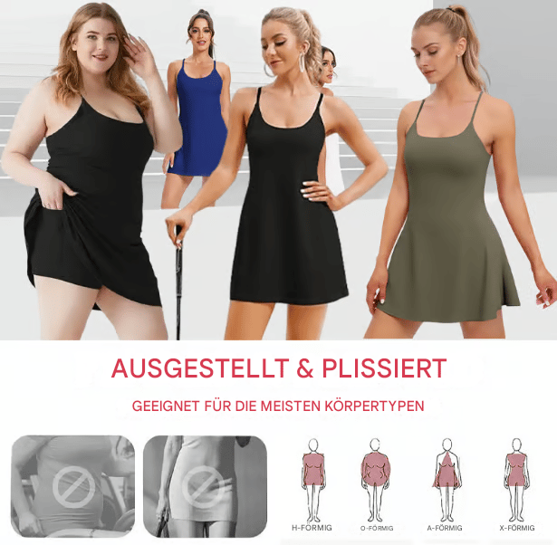🔥Letzter Tag 49% Rabatt✨Ultimative rückenfreie Aktivkleid