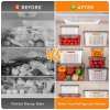 💖Mother's Day Sale 49% OFF🔥Household transparent plastic food storage box-Including drain basket💧