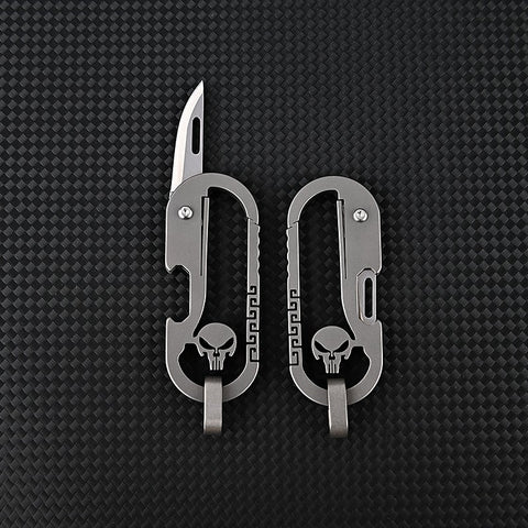 🔥Last Day 50% OFF-New MINI Titanium Alloy keychain  Outdoor EDC Self-defense Tool