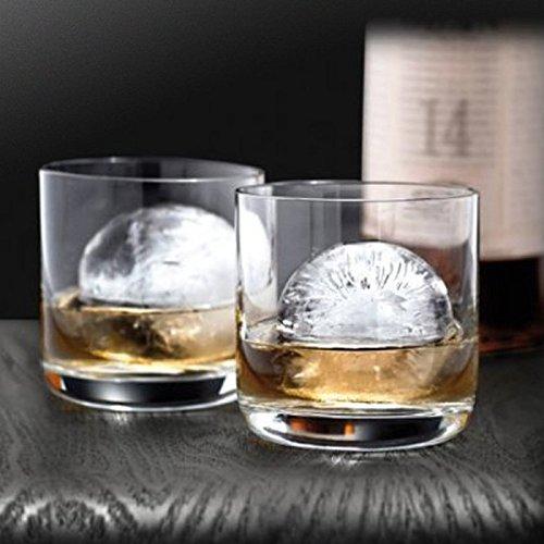 Sphere Ice Molds With Tight Silicone Seal 2.5 Inch Sphere-Set Of 2-Buy 2 Free Shipping