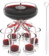 🥂6 Shot Glass Dispenser and Holder - BUY 2 FREE SHIPPING