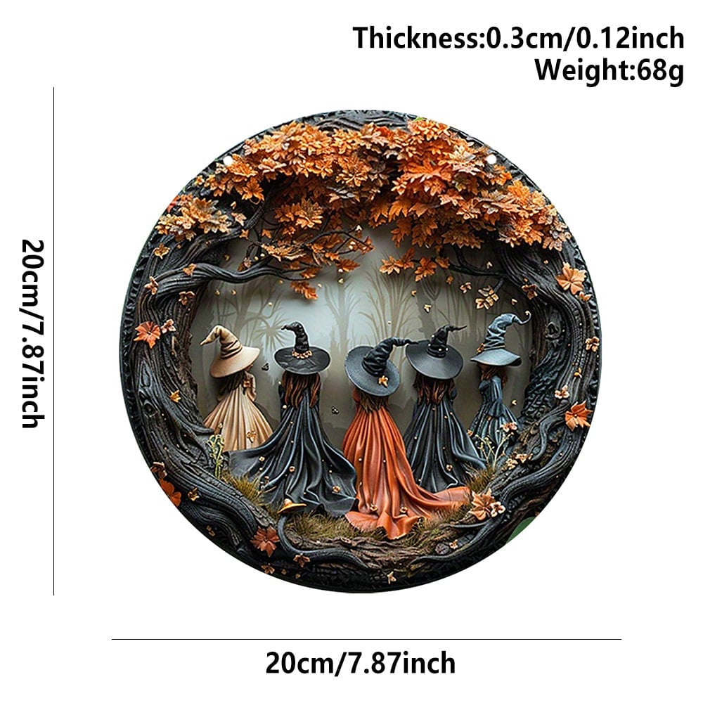 🔥2025 New Release 49% OFF - 🧙‍♀️🔮Halloween witch sign💠