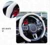 ⏰LAST DAY SALE 50% OFF💥Nappa Leather car Steering wheel Cover