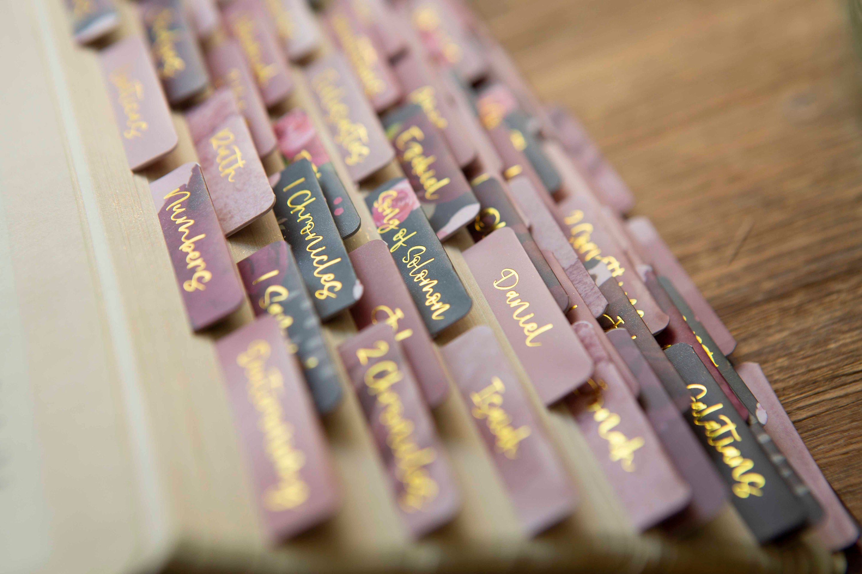 Laminated Bible Tabs