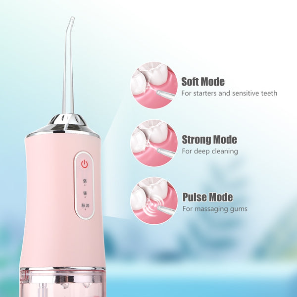 ⏰Last Day Promotion 50% Off - PORTABLE ORAL IRRIGATOR WATER FLOSSER