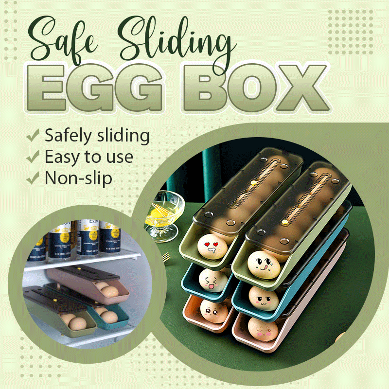 49% OFF TODAY🔥Safe Sliding Egg Box-Buy 4 Get Extra 20% OFF & Free Shipping