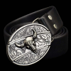 Fashion Punk Men's Genuine Leather Belt With Knife