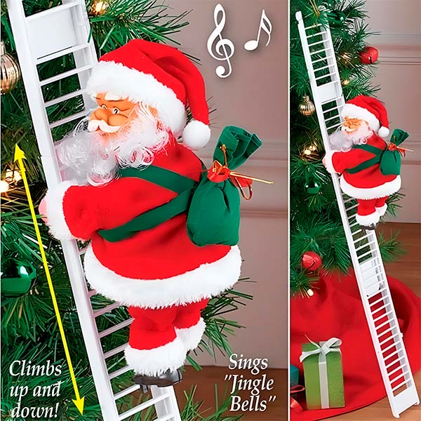 🔥Last Day Promotion 48% OFF-🎁-Santa Claus Climbs the Ladder | Ladder Mountain