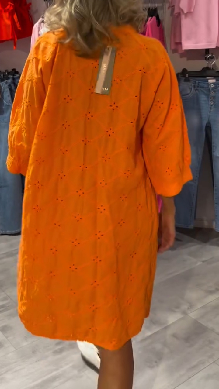 Women's V-neck Hollow Casual Dress