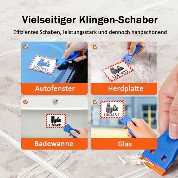 🔥 Heißer Verkauf – 49 % Rabatt 🔥 Plastik-Klingen-Schaber