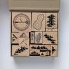 💥LAST DAY SALE 50% OFF🌋Handmade Map Making Stamp Kit (16 Pcs)