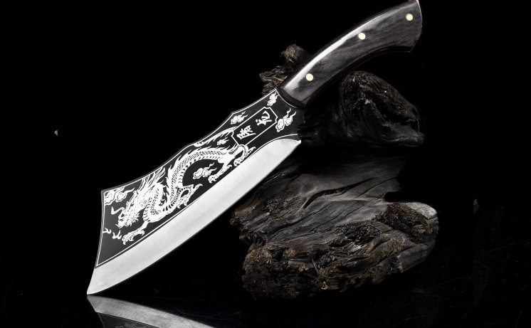 Handmade Dragon Slaying Knife Japanese Kitchen Knife