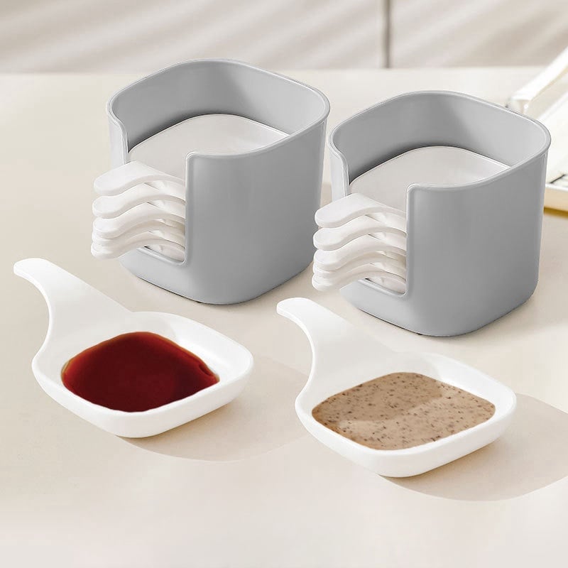Last Day Promotion 70% OFF - 🔥Dipping Sauce Plate & Holder Set⚡Buy 2 Get Free Shipping