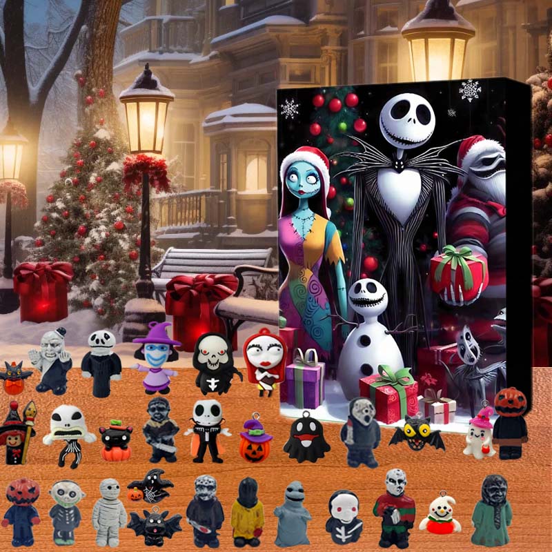 🔥Last Day Promotion 48% OFF-🎁-Halloween Horror Movie Characters Advent Calendar