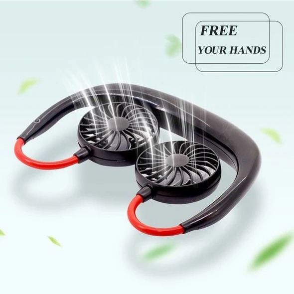 (WOMEN'S DAY PROMOTION-50%OFF)- Portable Hanging Neck Fan