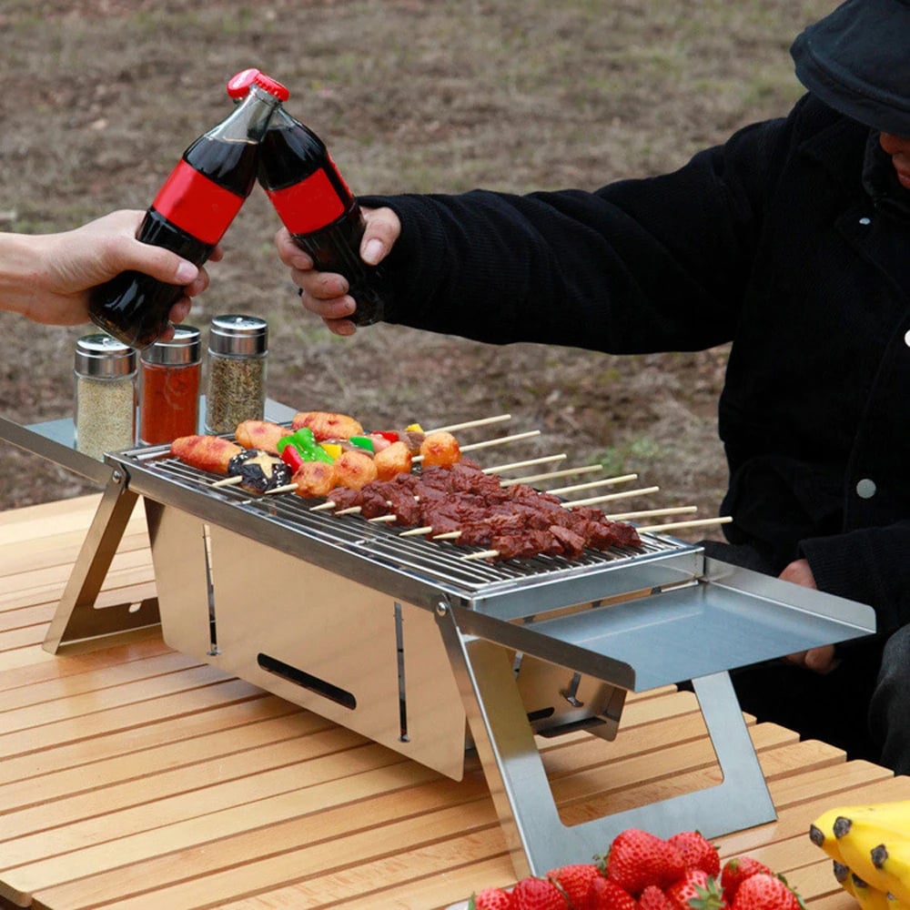 💥LAST DAY SALE 50% OFF💥Portable Camping BBQ Grill