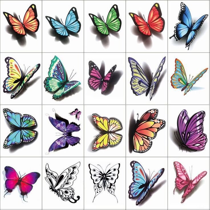 Summer Hot Sale 48% OFF - Trendy 3D Tattoo Stickers 50 PCS