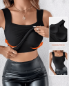 🔥Letzter Tag 70% Rabatt- U-Ausschnitt, Shapewear, integrierter BH💃