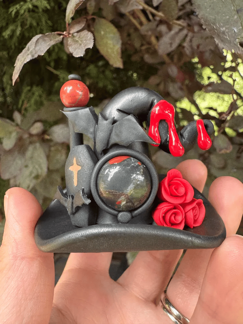 ⏰LAST DAY SALE 50% OFF💥Handmade Witch Hat⚡Buy 3 Get 1 Free