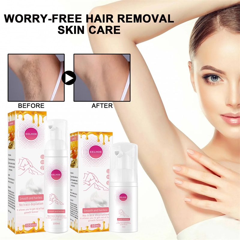 🔥Last Day Promotion 50% OFF🎁Gentle Beeswax Hair Removal Mousse, Smooth as Honey🍯