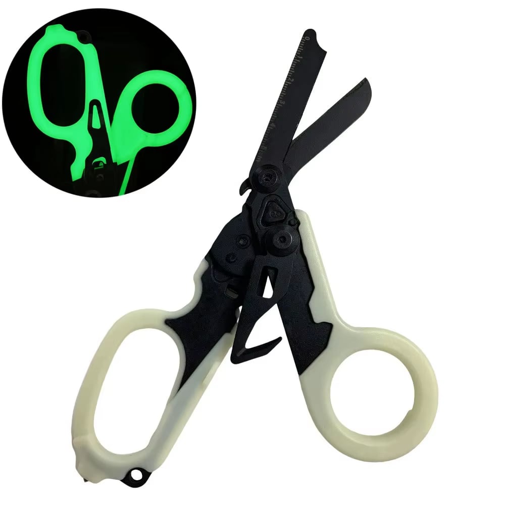 ✂️8 in 1 outdoor tactical scissors✂️Upgraded version multi-function folding rescue scissors