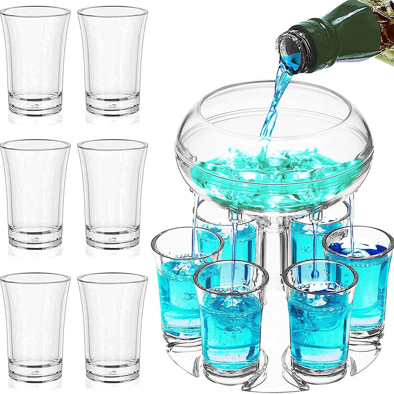 (💥HOT SALE💥)2023 New 6 Shot Liquor Dispenser