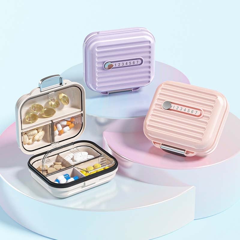 🔥2024 New💊Mini Portable Pill Box - Last Day Promotion 50% OFF