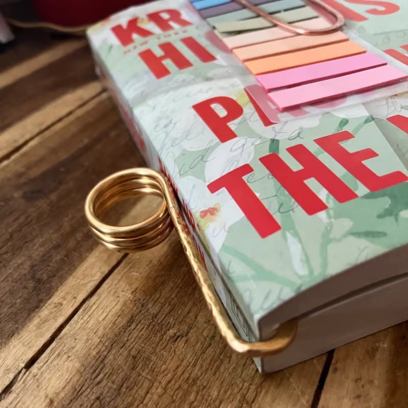 🎁TikTok Last Day Sale - 70% OFF📖 Book Holder Ring Bookmark