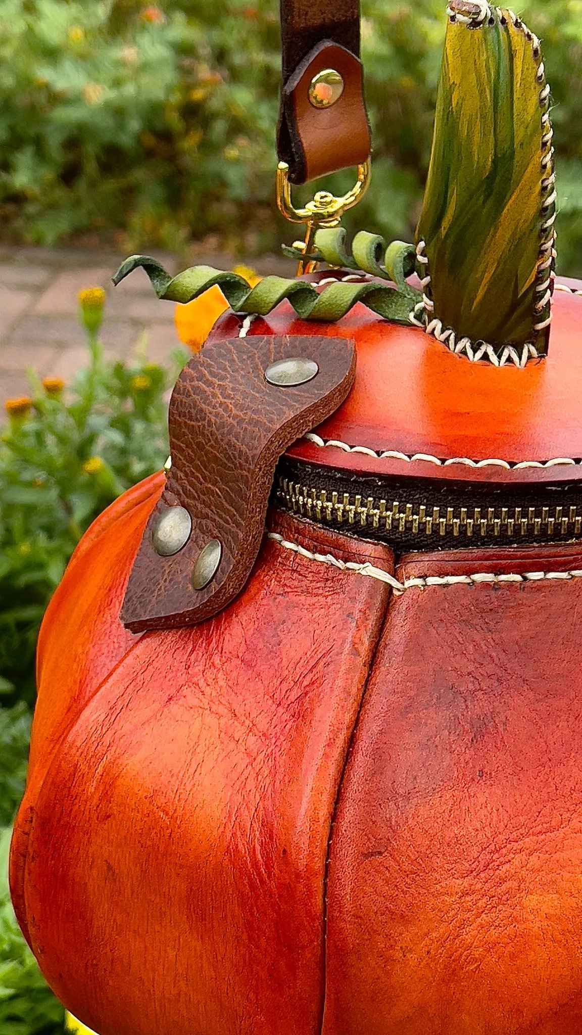🔥Last Day 50% OFF🎃The Great Purely handmade leather Pumpkin Bag✨Buy 2 Free Shipping